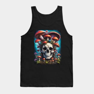 shroomy skull VIII Tank Top